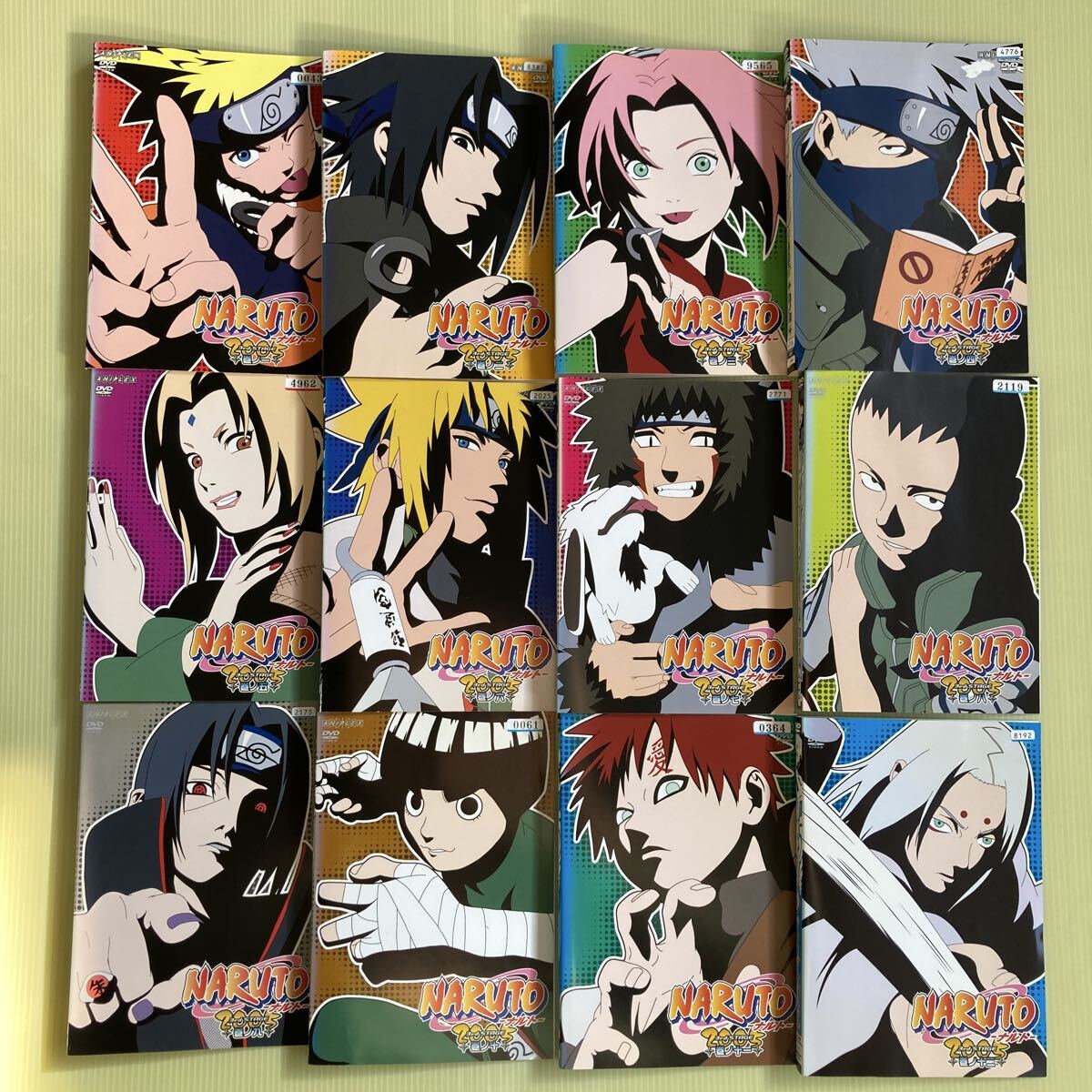 NARUTO ナルト DVD 全12巻 全巻セット｜Yahoo!フリマ（旧PayPayフリマ）