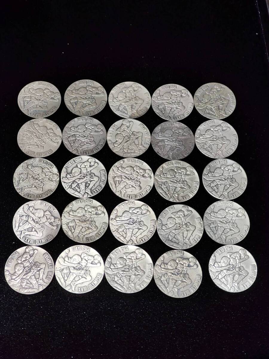 Yahoo!オークション -「1964 東京オリンピック記念メダル」(銀製