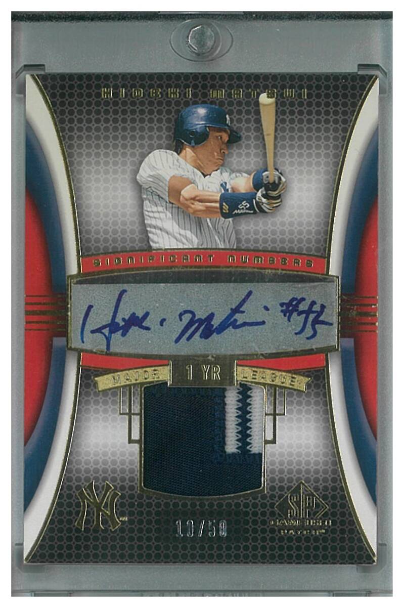 2026年最新】Yahoo!オークション -松井秀喜 サイン カードの中古品