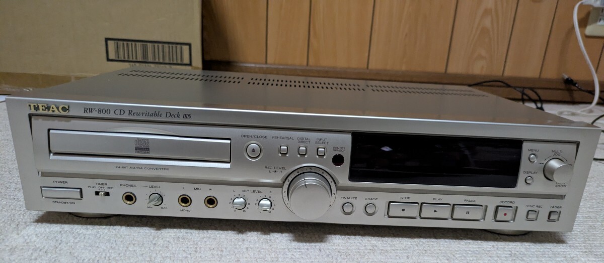 Yahoo!オークション -「teac rw-800」の落札相場・落札価格