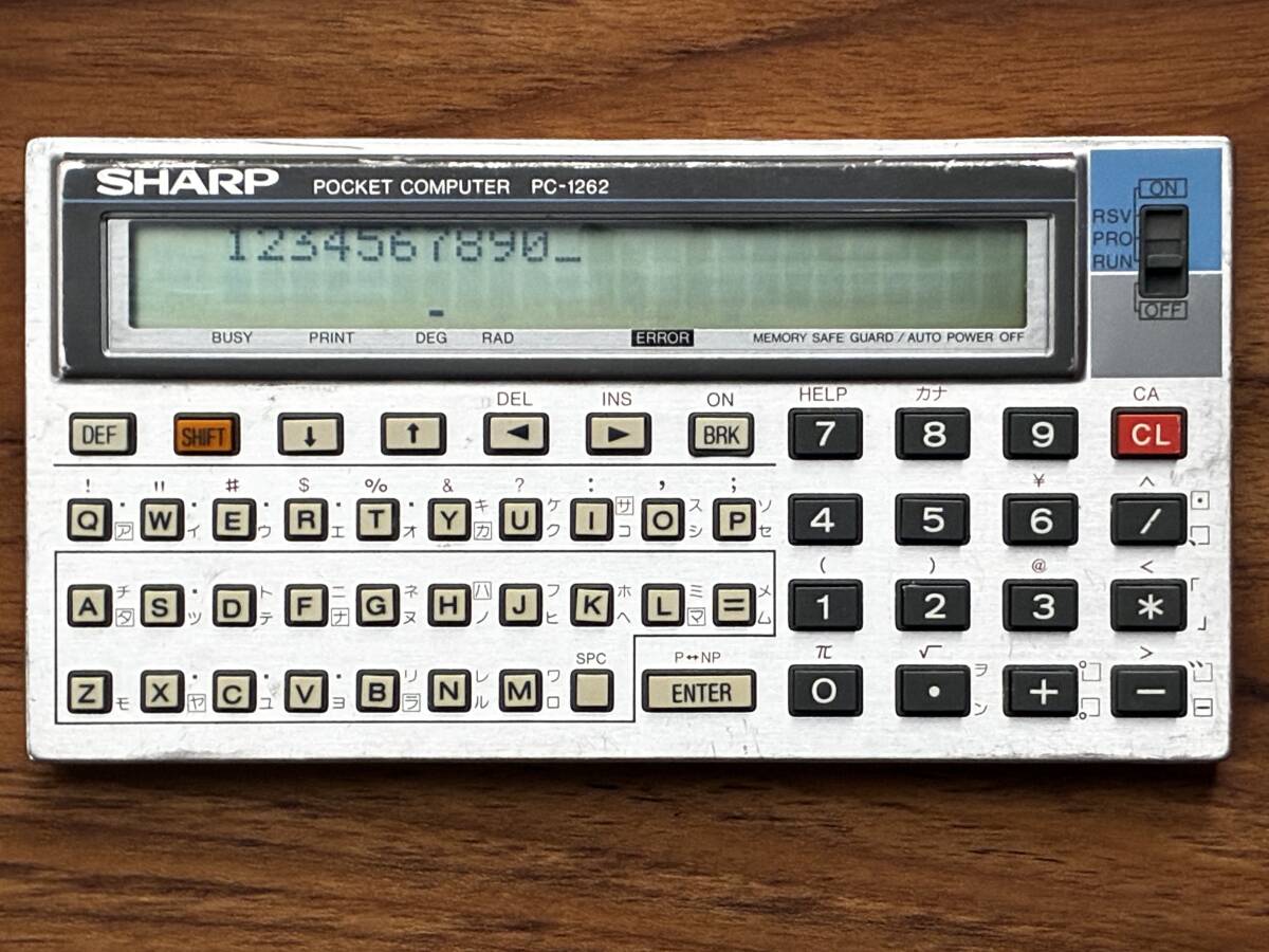 Yahoo!オークション -「pc-1262」(ポケットコンピュータ) の落札相場