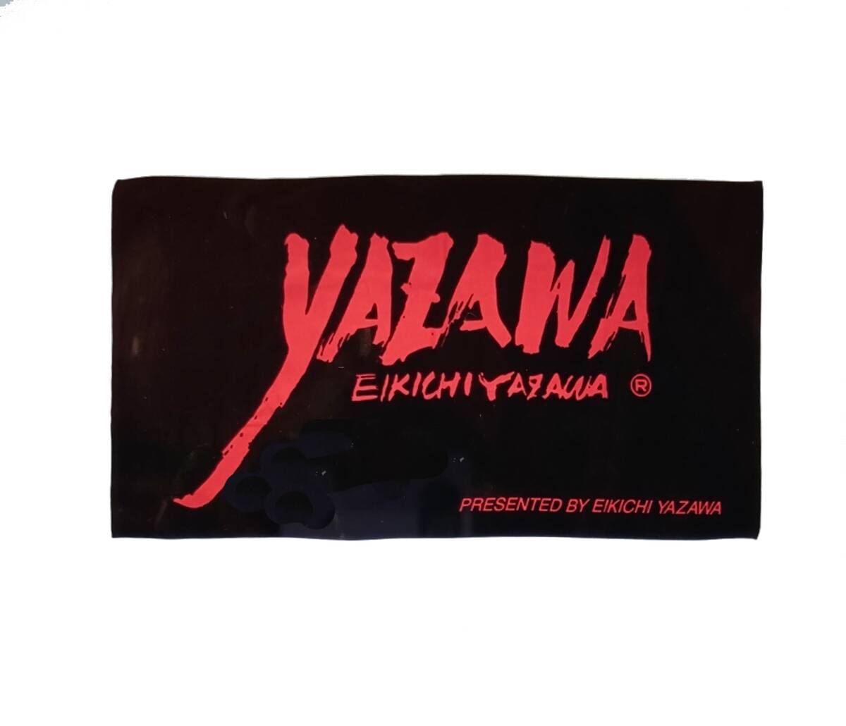 矢沢永吉 スペシャルビーチタオル(フデ) レッド／ブラック