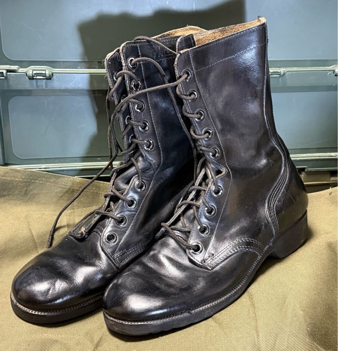 Yahoo!オークション -「コンバットブーツ 9」の落札相場・落札価格
