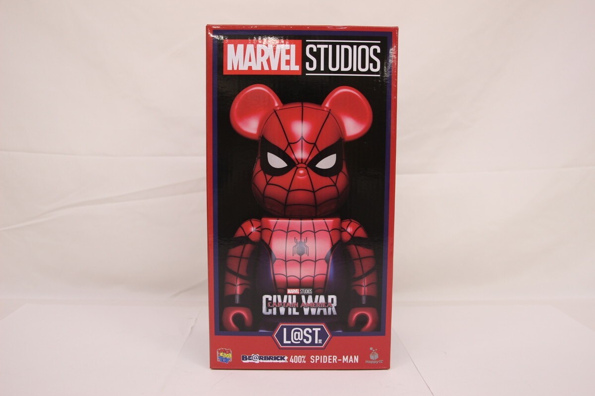 Yahoo!オークション -「スパイダーマン ベアブリック 400%」の落札相場