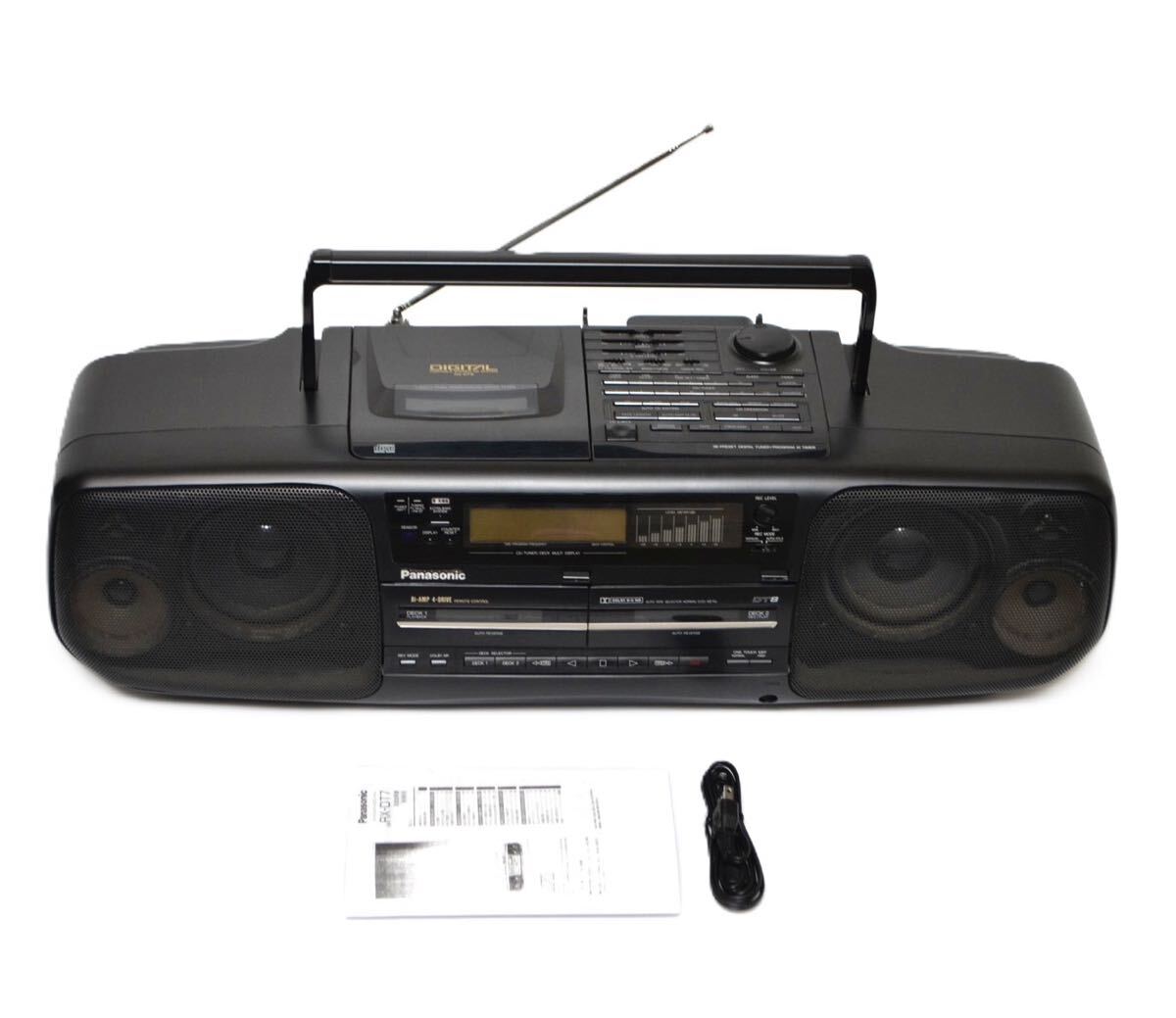 Yahoo!オークション -「パナソニック cdラジカセ ダブルカセット」の