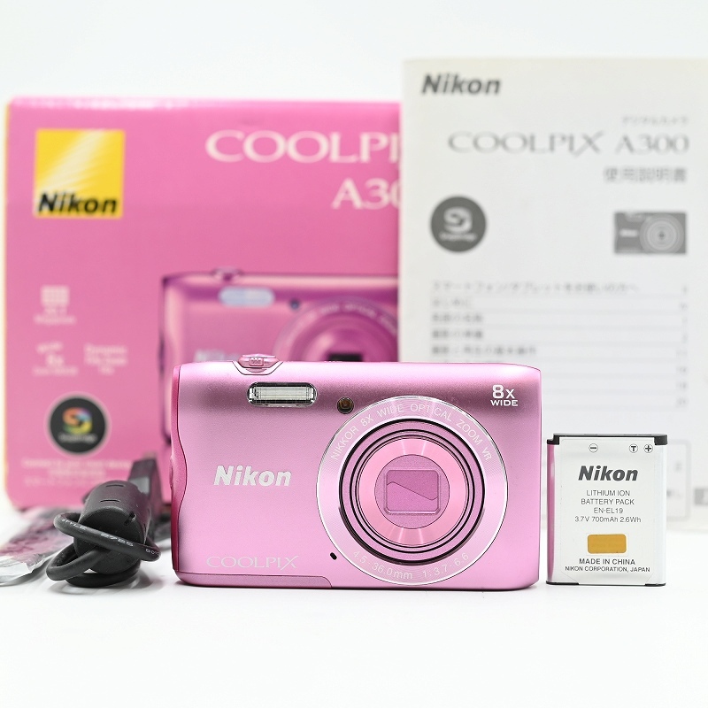 2026年最新】Yahoo!オークション -ニコン nikon coolpix a300 ピンクの