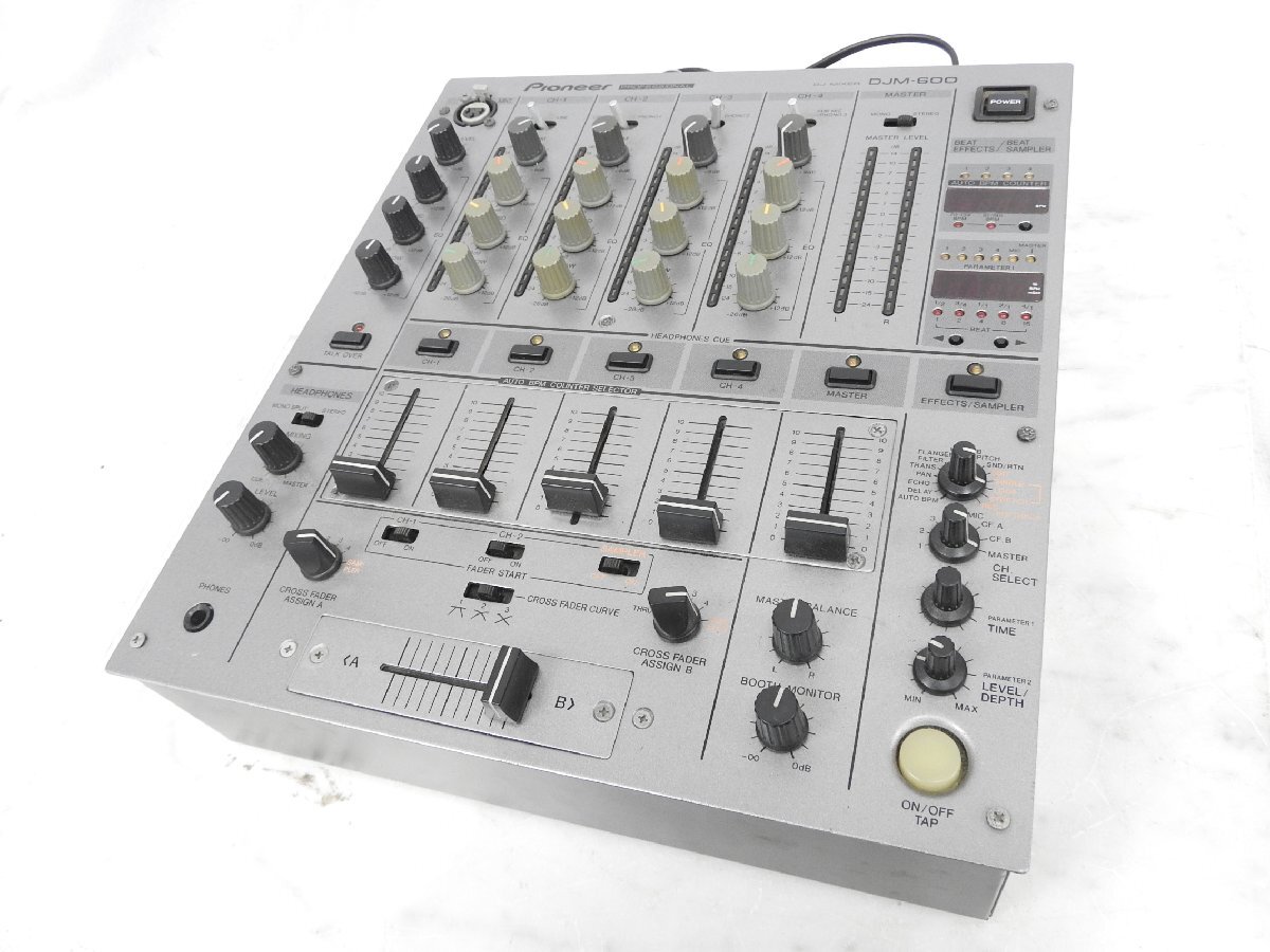 Pioneer DJM-600 DJミキサー (ジャンク品) Pioneer/パイオニア 〇 DJM