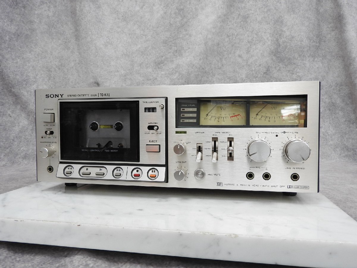 Yahoo!オークション -「sony tc-k7 カセットデッキ」の落札相場・落札価格