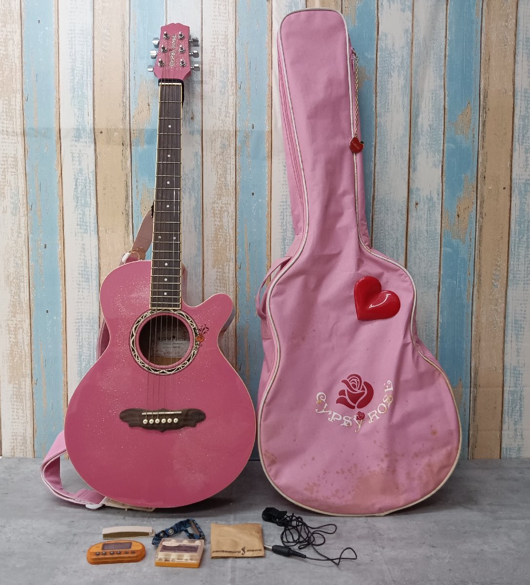Yahoo!オークション -「gypsy rose」(アコースティックギター) (ギター