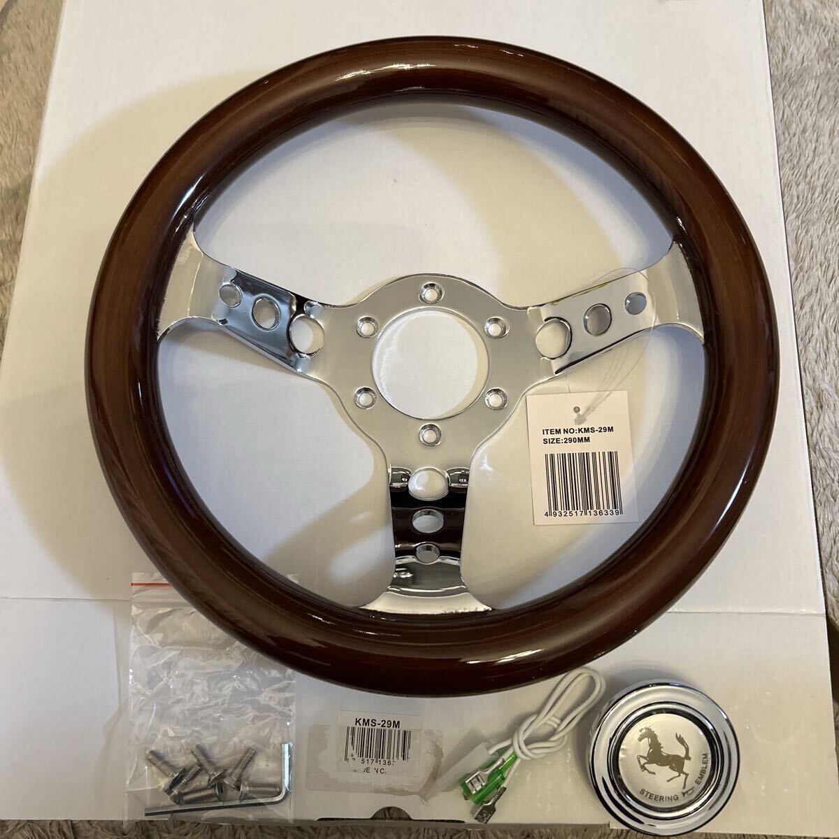 Yahoo!オークション -「obaウッドステアリング」の落札相場・落札価格