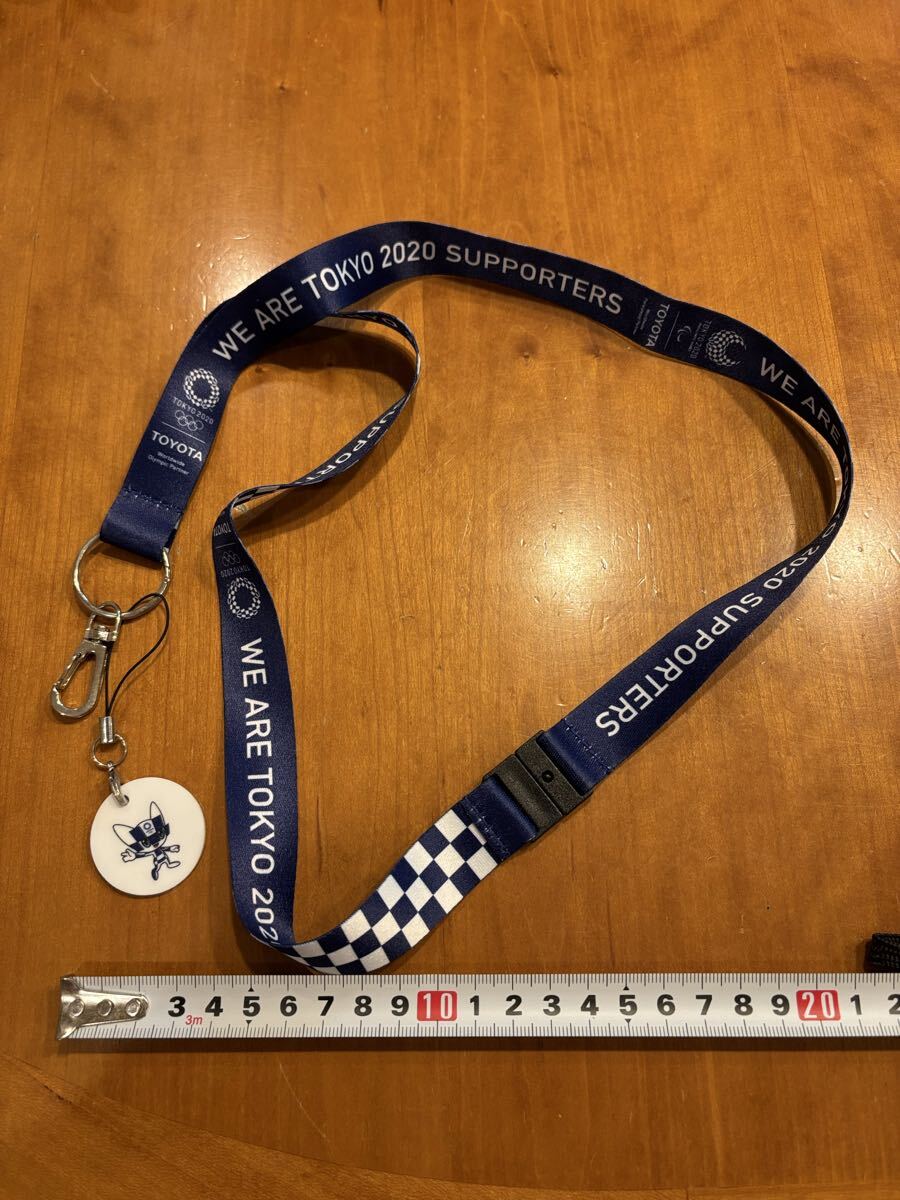 東京五輪 2020 TOKYOオリンピック オフィシャルネックストラップ