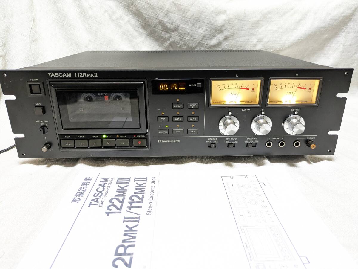 Yahoo!オークション -「tascam 112 r mk2」(カセットデッキ