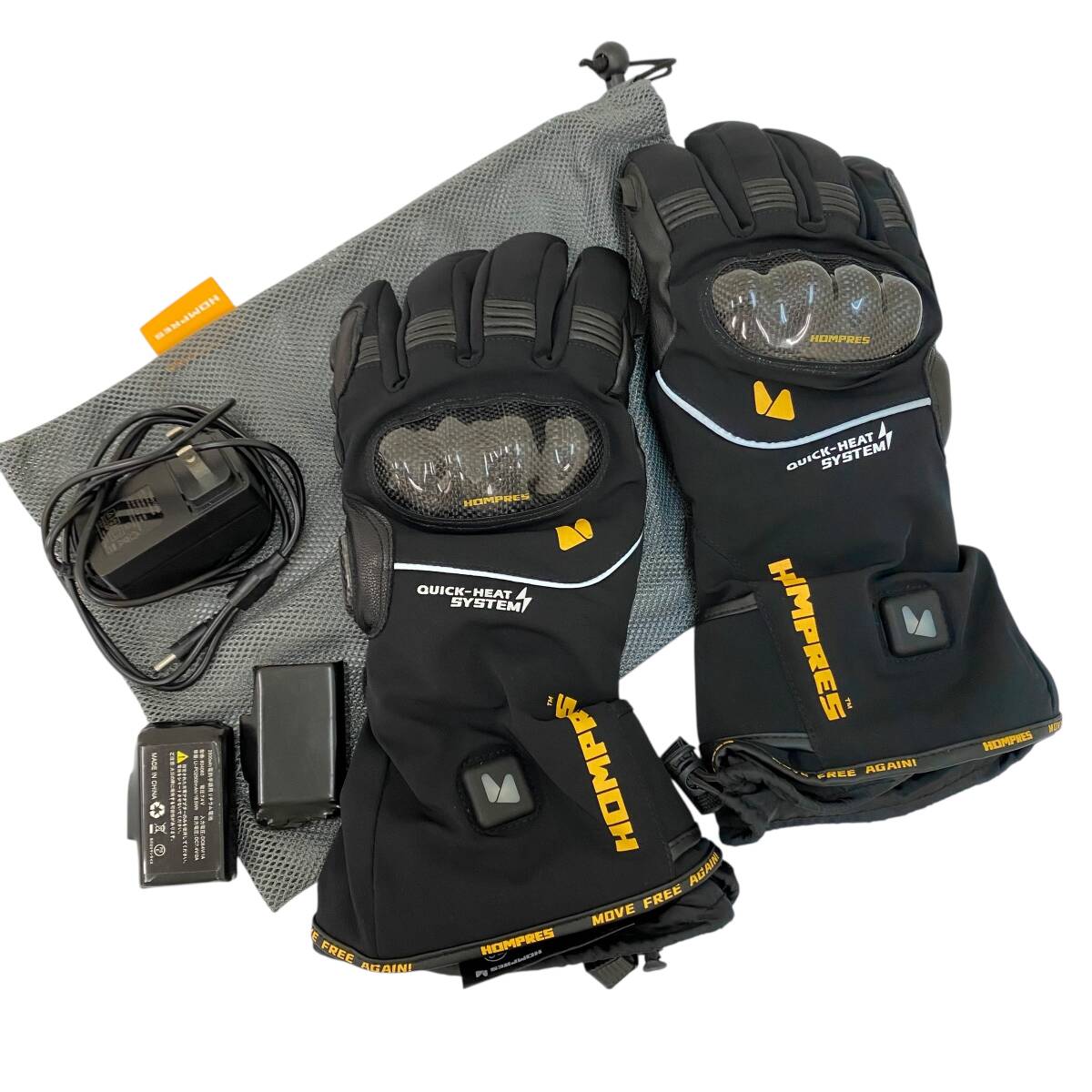 Yahoo!オークション -「電熱グローブ hompres」(バイクウエア、装備