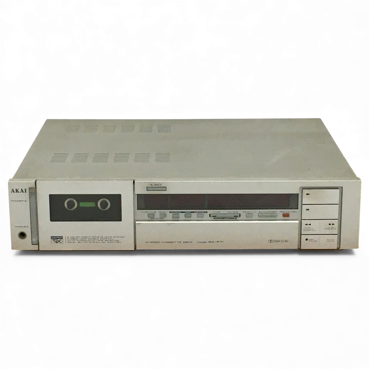 Yahoo!オークション -「akai gx f71」(カセットデッキ) (オーディオ