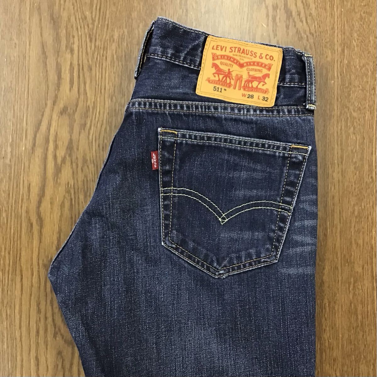 希少 SAPEur Levi's ペイント加工デニム W36×L32 サプール リーバイス