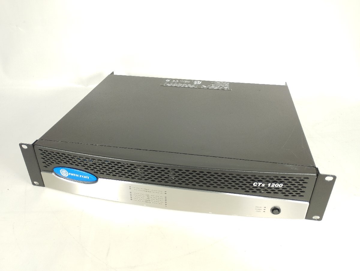 Amcron CTs 1200 2chパワーアンプ 動作品 やまかな Amcron CTs1200 2ch
