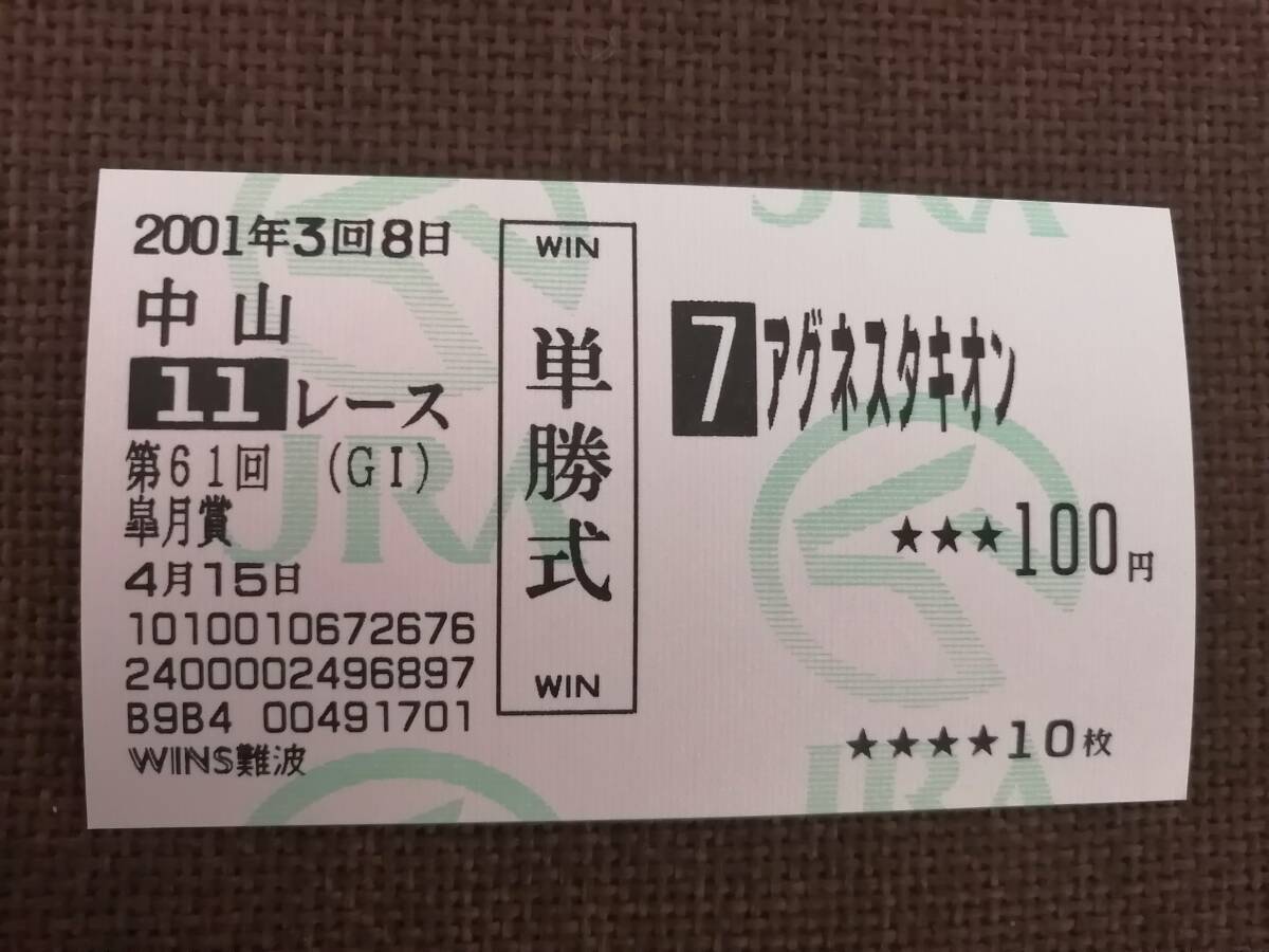 Yahoo!オークション -「アグネスタキオン」(競馬) の落札相場・落札価格