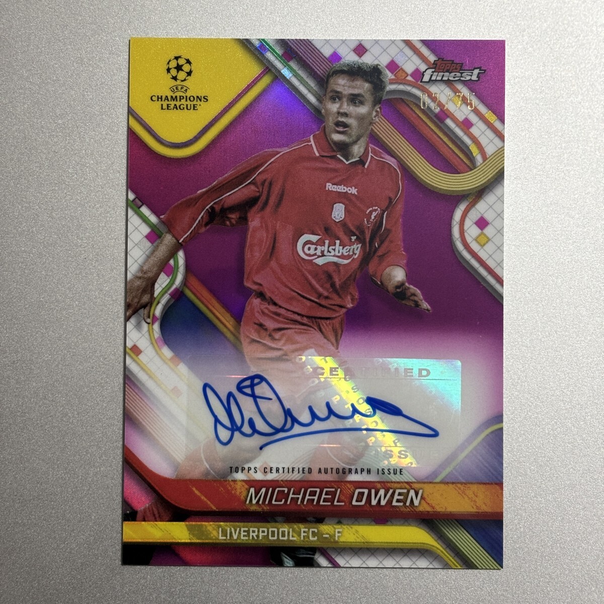 Yahoo!オークション -「マイケル・オーウェン」(シングルカード