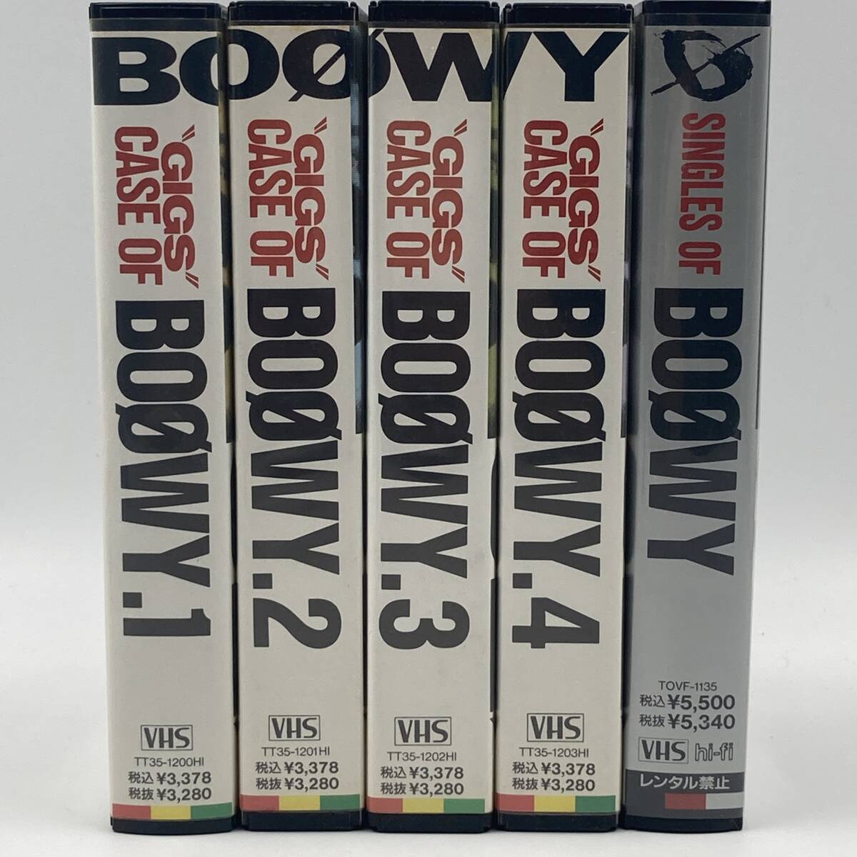 Yahoo!オークション -「boowy」(ビデオ) の落札相場・落札価格