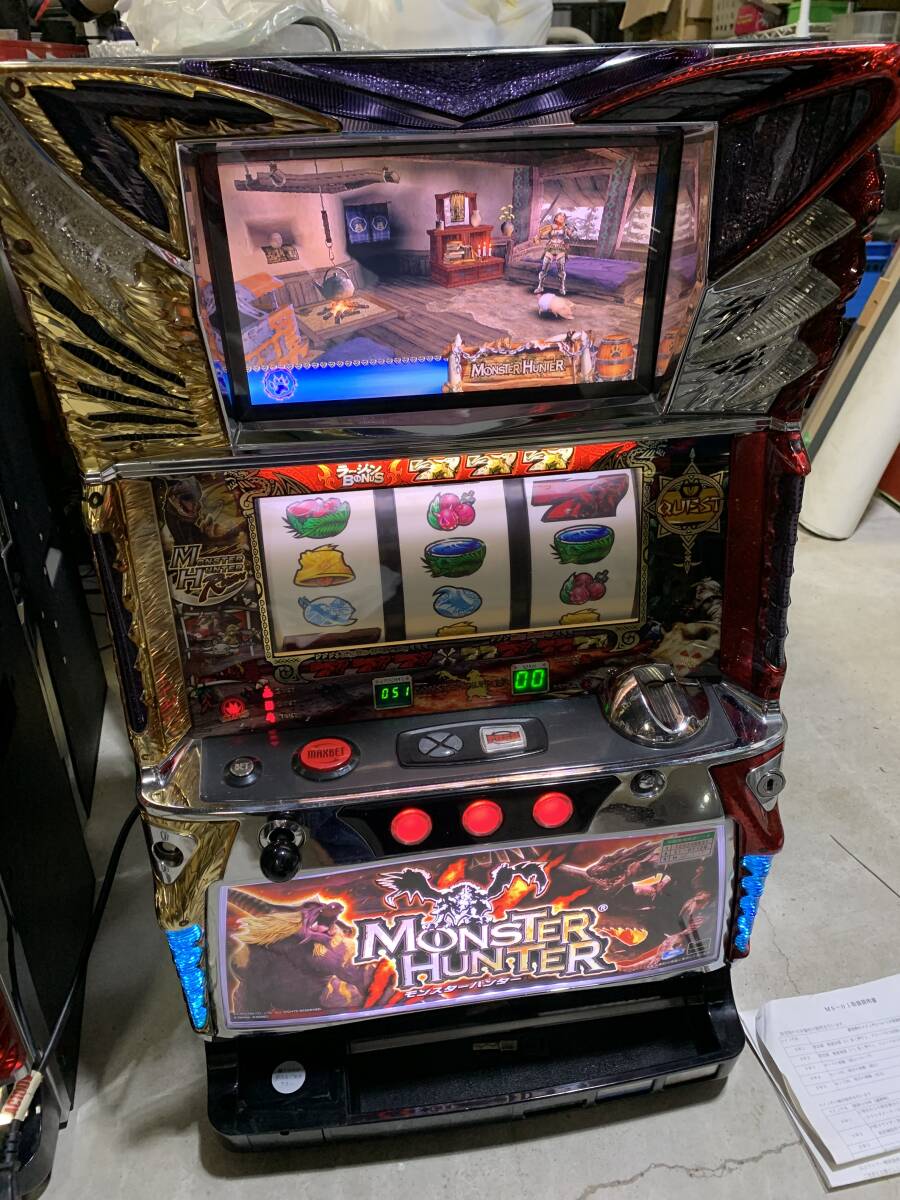 Yahoo!オークション -「パチスロ モンスターハンター コイン不要機
