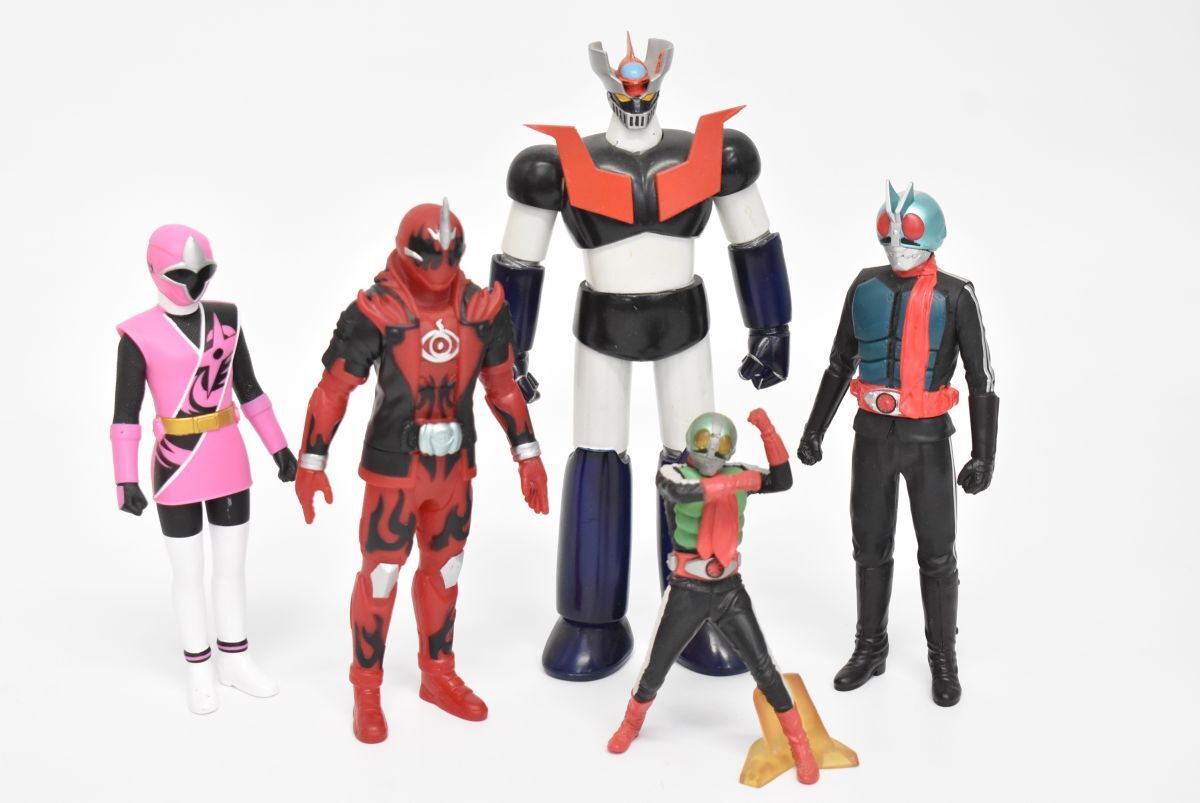 Yahoo!オークション -「ソフビ 当時」(その他) (戦隊シリーズ)の落札