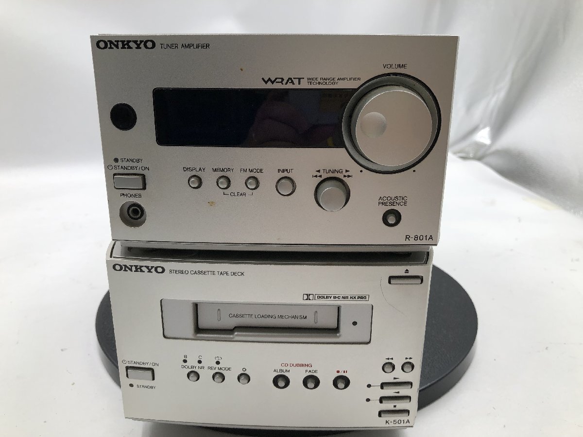 Yahoo!オークション -「onkyoカセットデッキ」(アンプ) (オーディオ