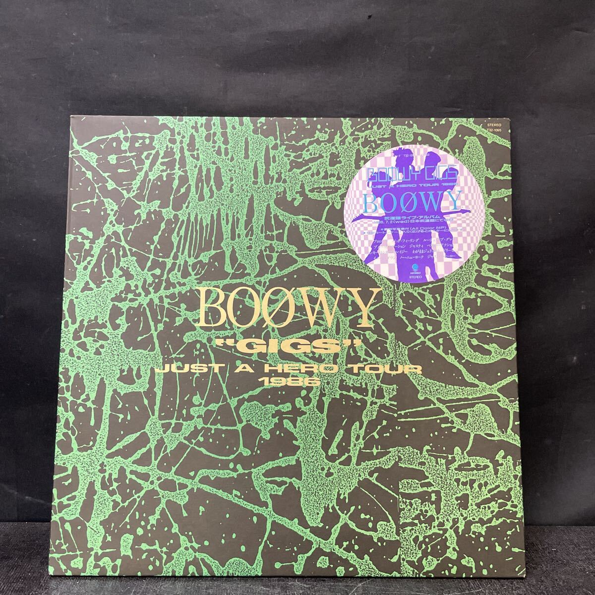 Yahoo!オークション -「boowy gigs just a hero tour」(ジャパニーズ