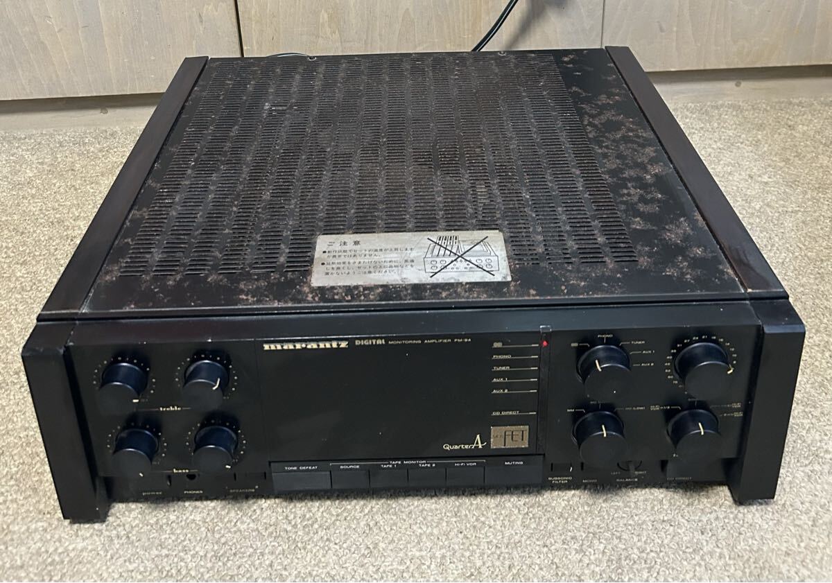 Yahoo!オークション -「marantz pm-94」の落札相場・落札価格