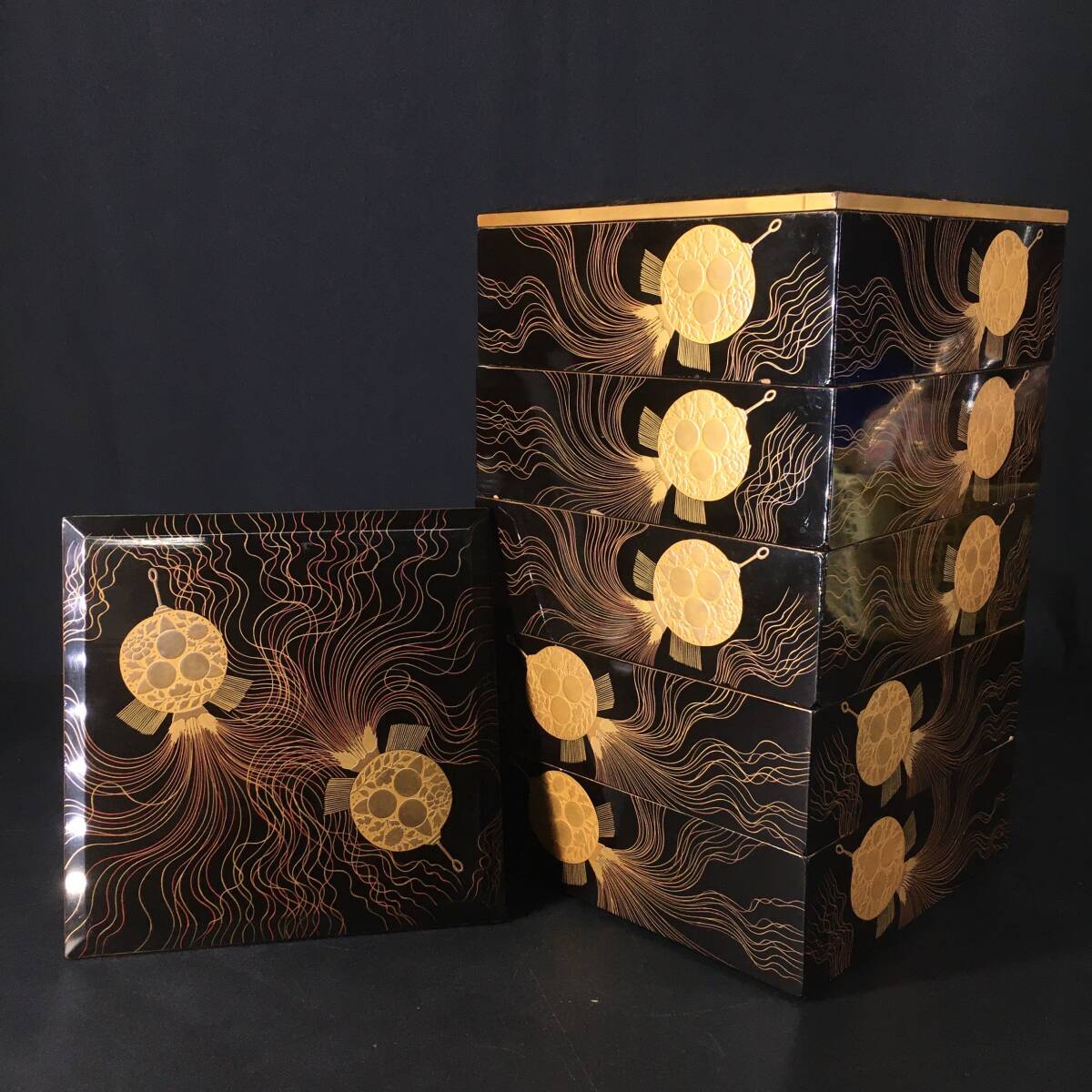 Yahoo!オークション -「アンティーク」(重箱) (漆芸)の落札相場・落札価格