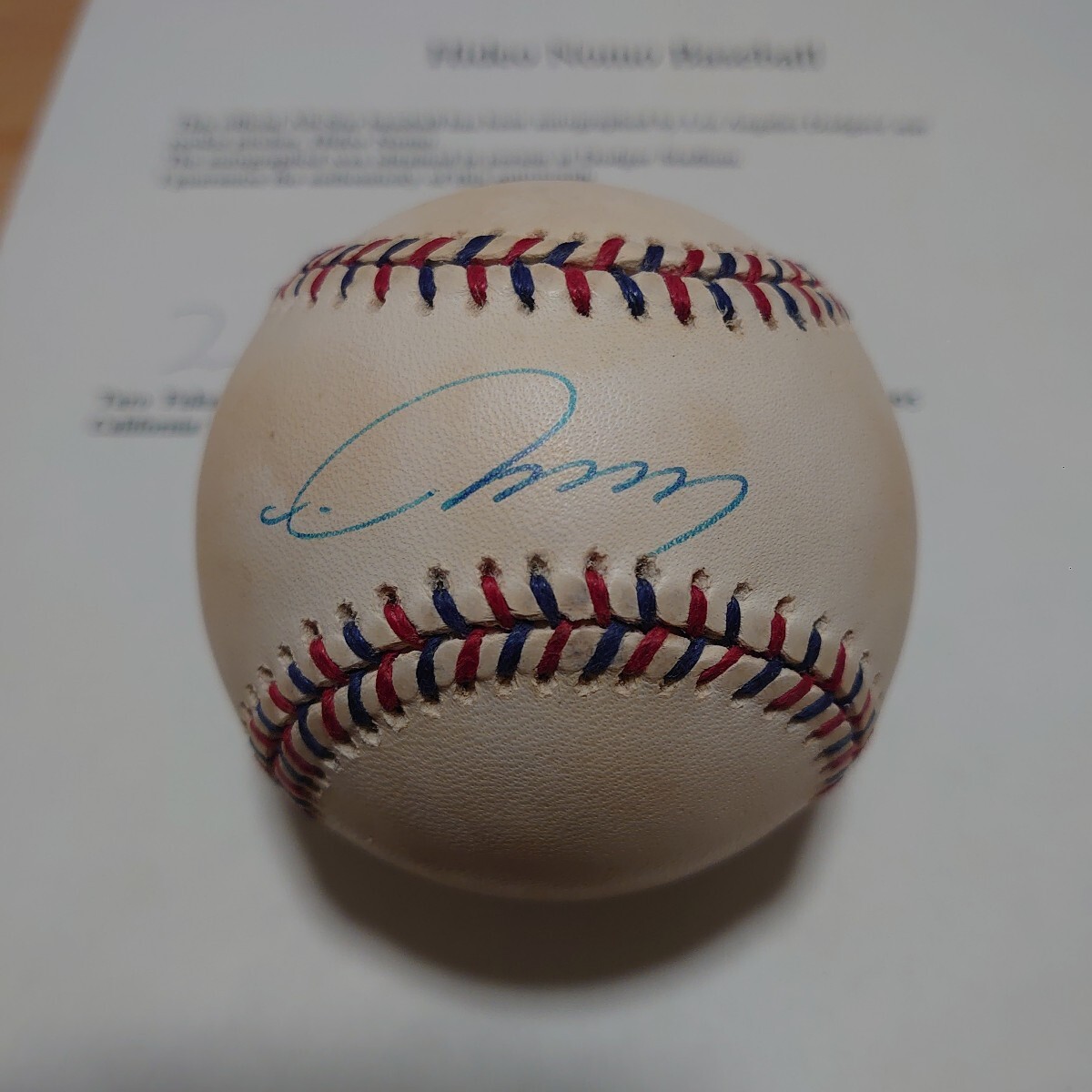 Yahoo!オークション -「mlb サイン ボール」の落札相場・落札価格