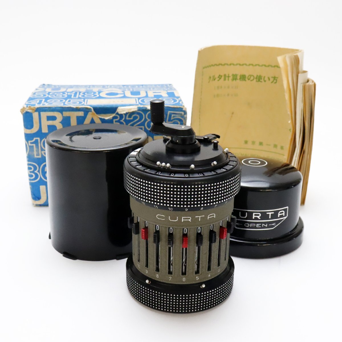 Yahoo!オークション -「curta クルタ計算機」の落札相場・落札価格