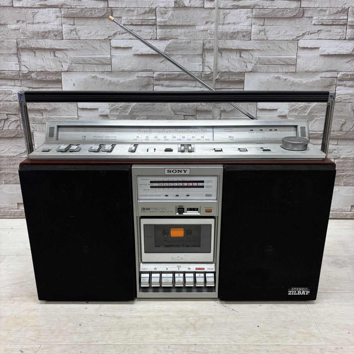 Yahoo!オークション -「sony ジルバップ」(ラジカセ) (カセットデッキ