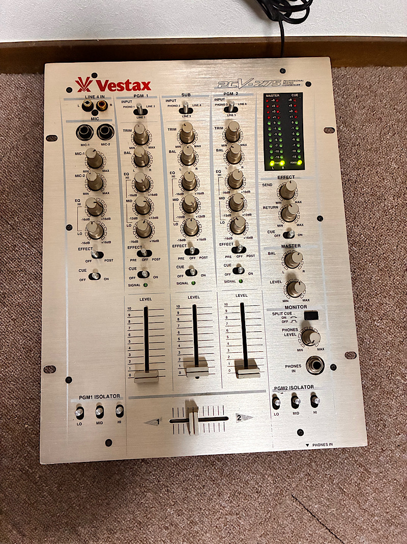 Yahoo!オークション -「vestax pcv-275」の落札相場・落札価格