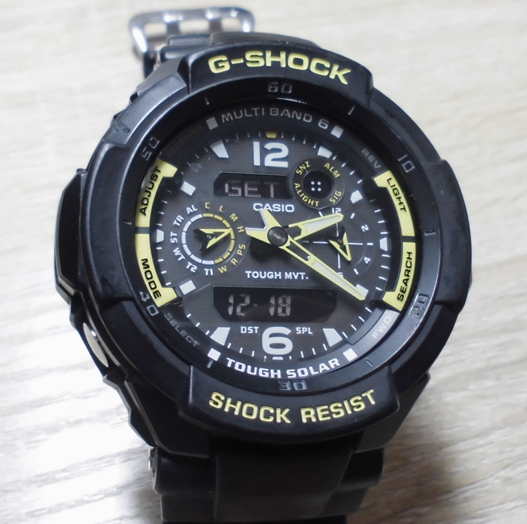 Yahoo!オークション -「casio g-shock sky cockpit gw-3500b-1ajf