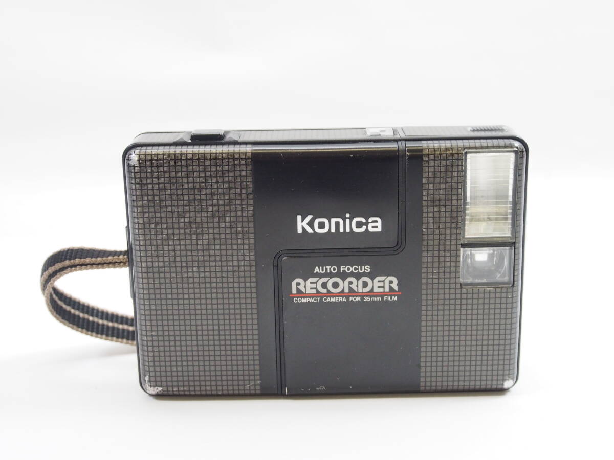Yahoo!オークション -「コニカ レコーダー」(コンパクトカメラ