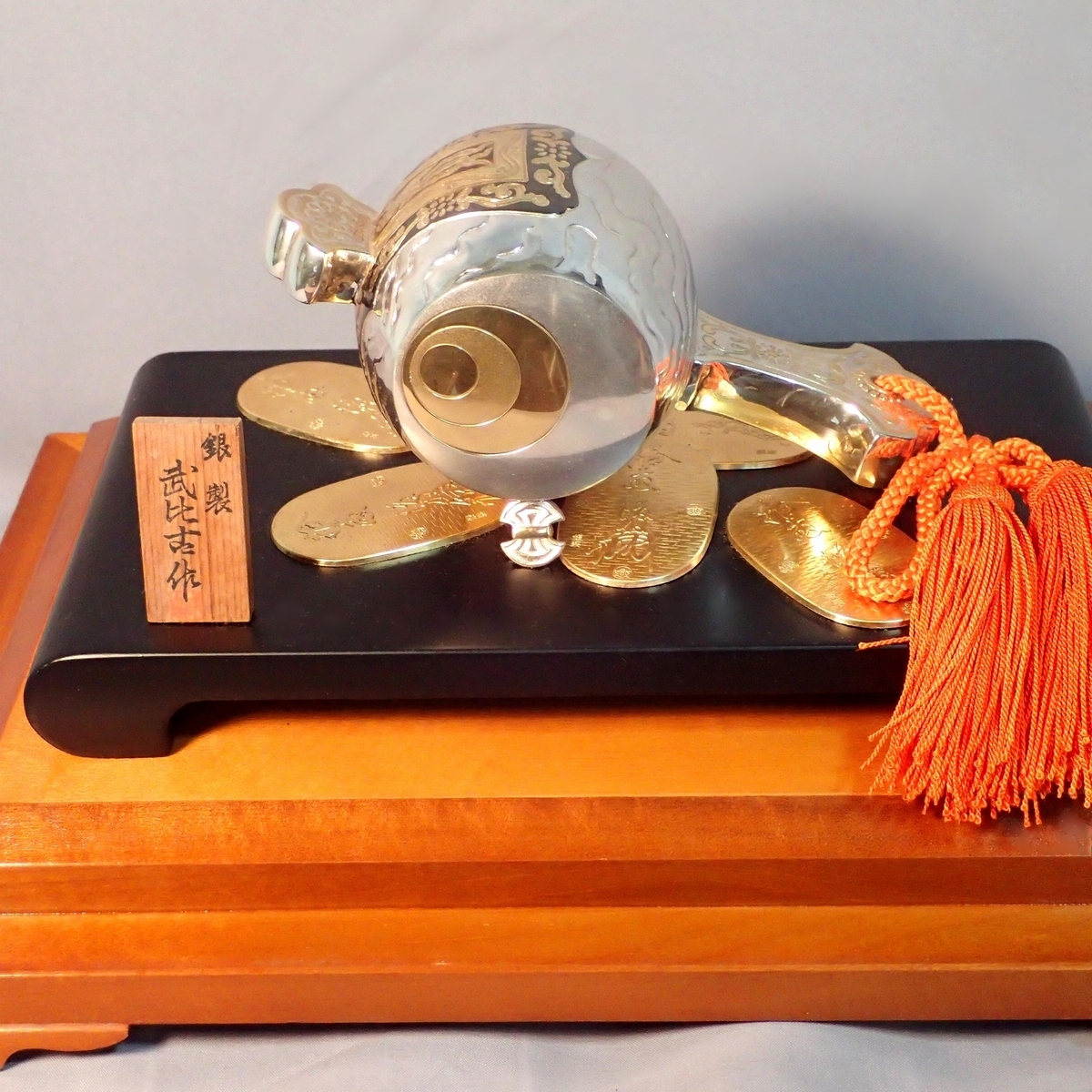 Yahoo!オークション -「小槌」(置物) (銀製)の落札相場・落札価格