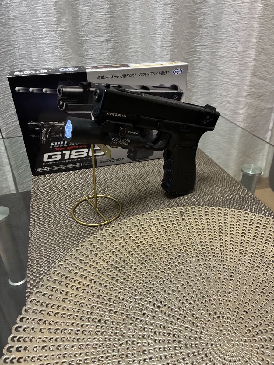 美品 東京マルイ カスタム品 ハイキャパ5 1 電動 強化カーボンピニオン