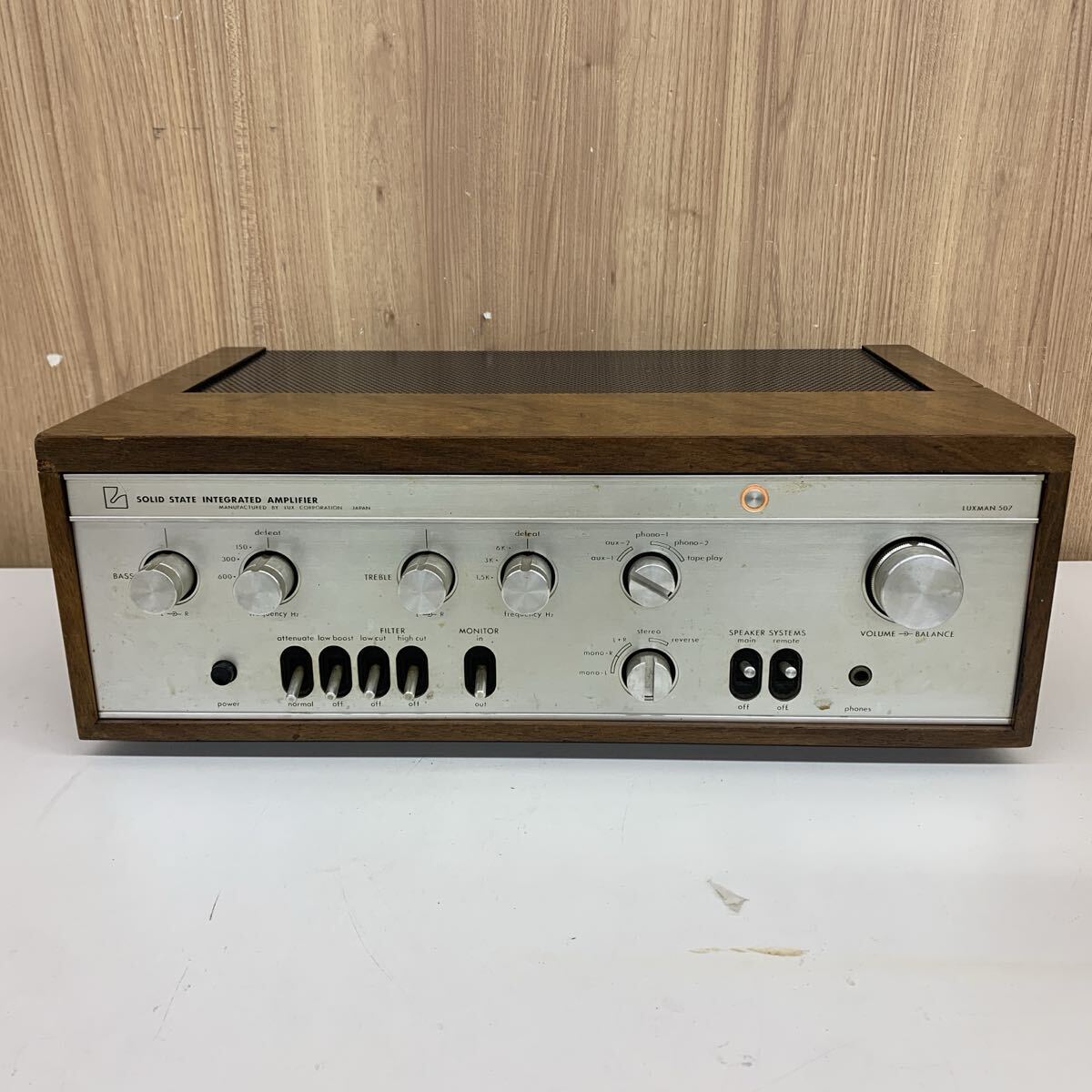 Yahoo!オークション -「luxman sq507」の落札相場・落札価格