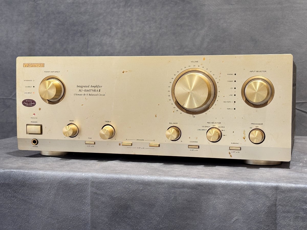Yahoo!オークション -「sansui au-α607nraⅡ」の落札相場・落札価格