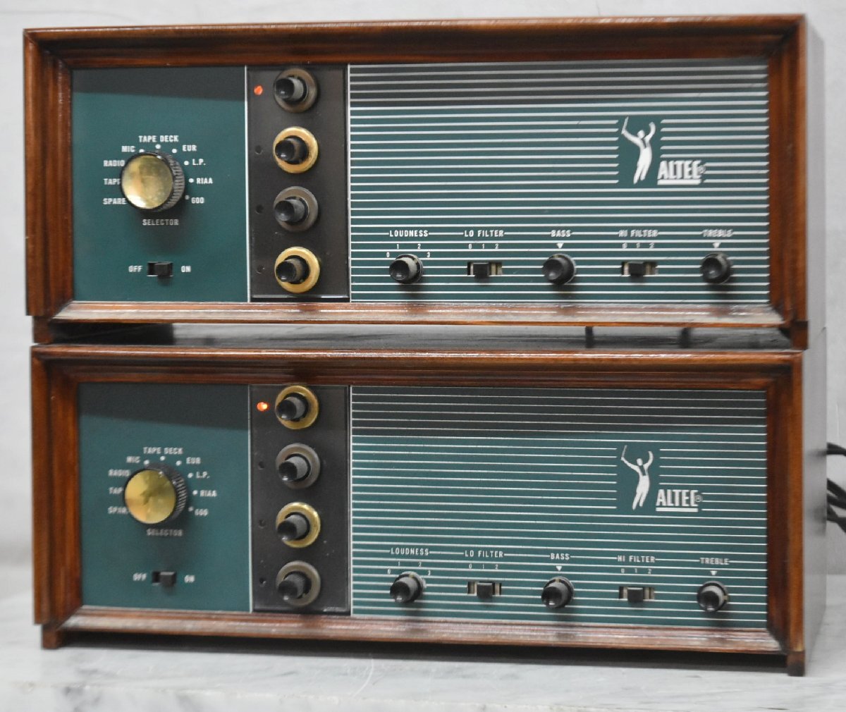 Yahoo!オークション -「アルテックaltecパワーアンプ」(オーディオ機器