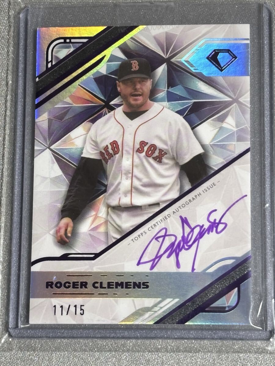 panini】2021 ロジャークレメンス 直筆サインカード 3/8 panini】2021