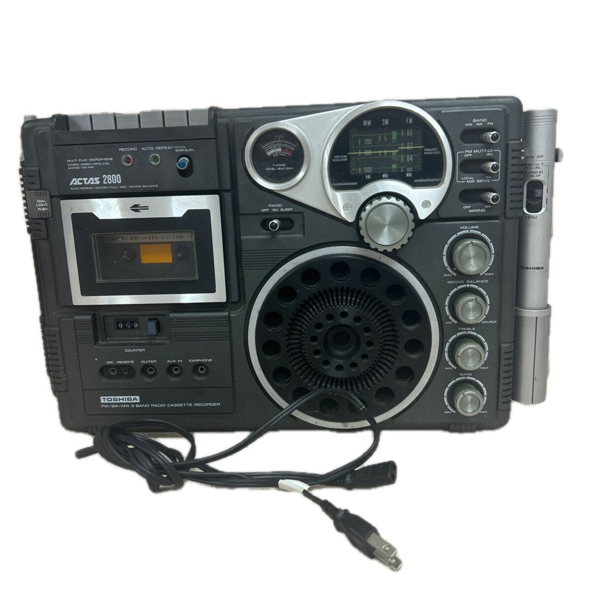 Yahoo!オークション -「東芝 rt-2800」(カセットデッキ) (オーディオ