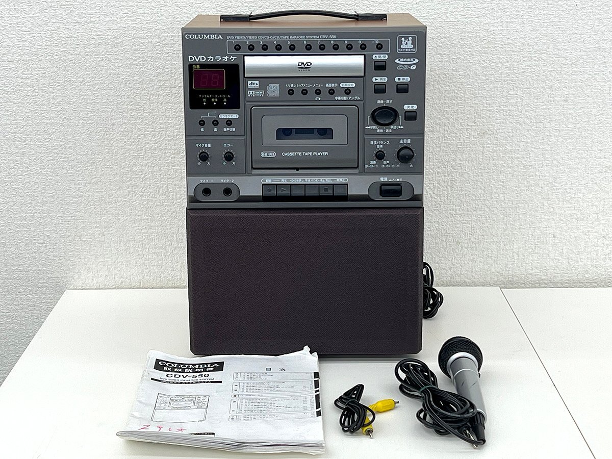 Yahoo!オークション -「denon cdv-550 dvdカラオケシステム」の落札