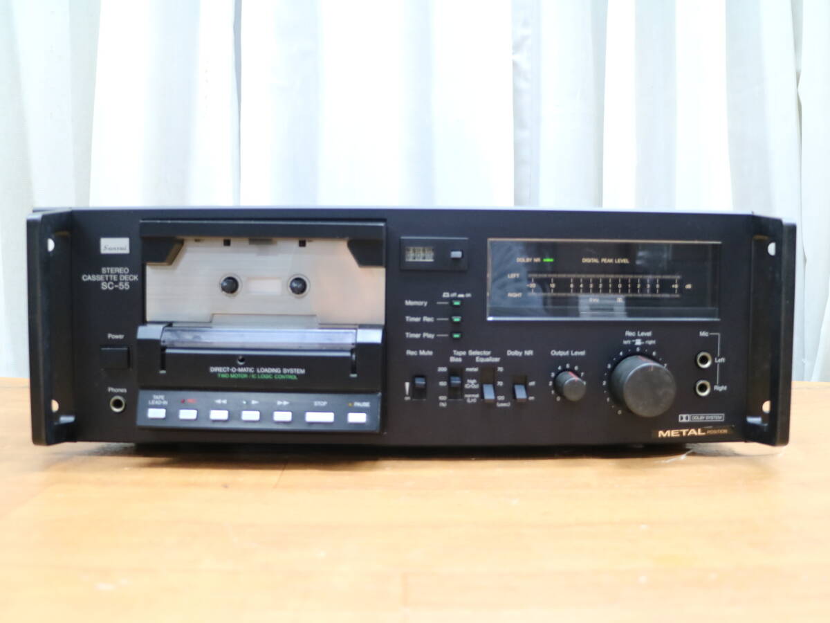 Yahoo!オークション -「sansui sc-55」(カセットデッキ) (オーディオ
