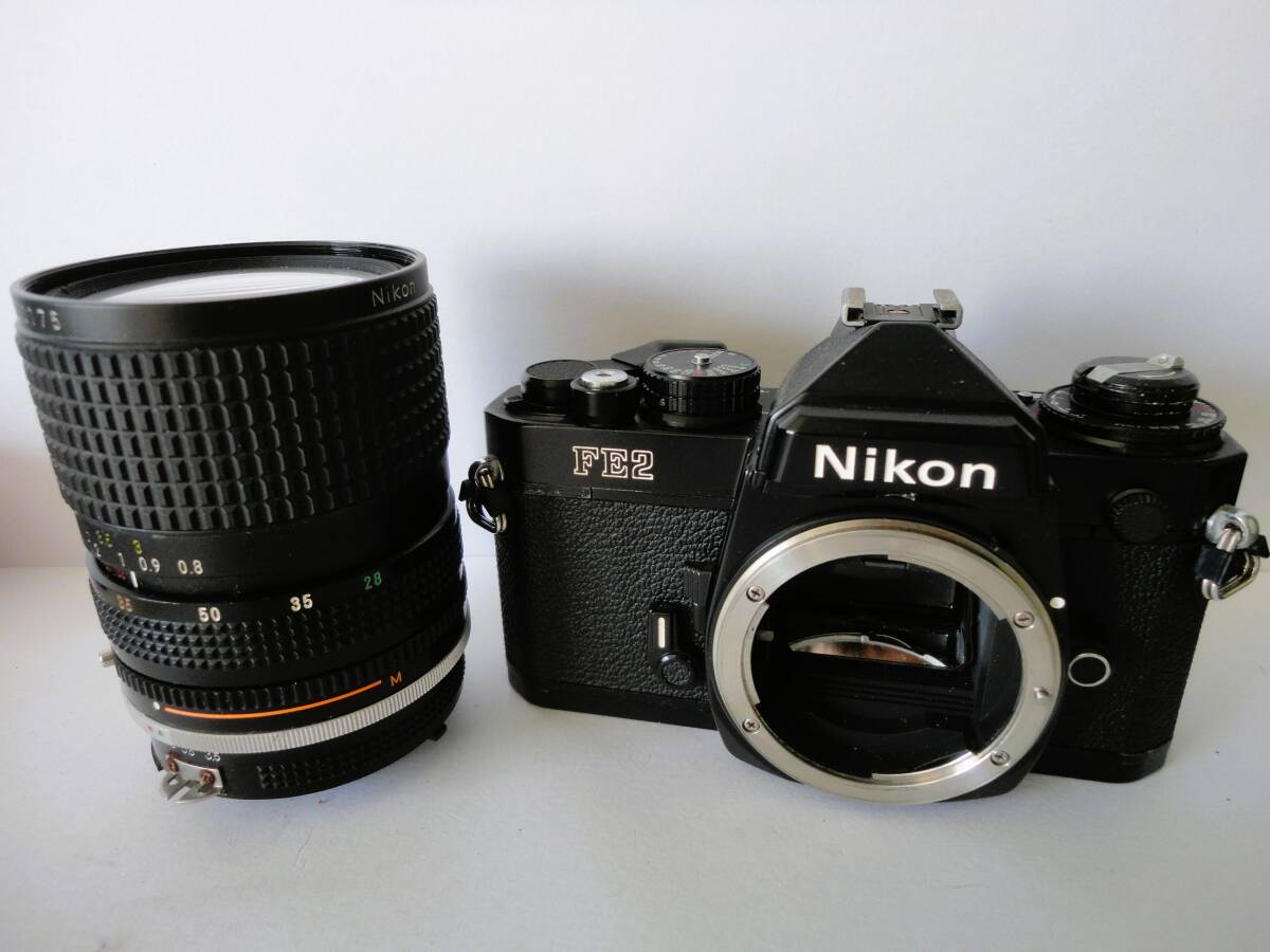 Yahoo!オークション -「nikon fe」(一眼レフ) (フィルムカメラ)の落札