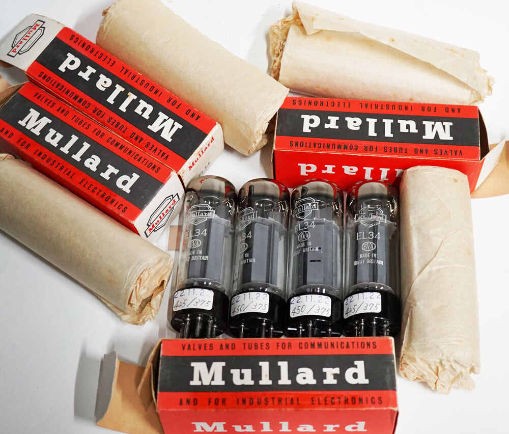 Yahoo!オークション -「el34 mullard」の落札相場・落札価格