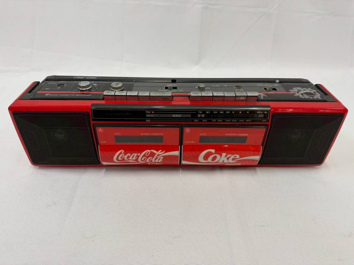 Yahoo!オークション -「コカコーラ」(ラジカセ) (カセットデッキ)の