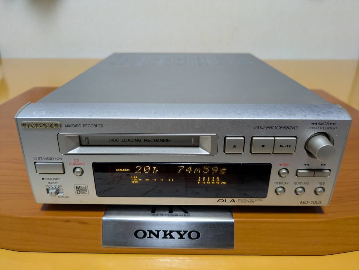 Yahoo!オークション -「onkyo md-105x」の落札相場・落札価格