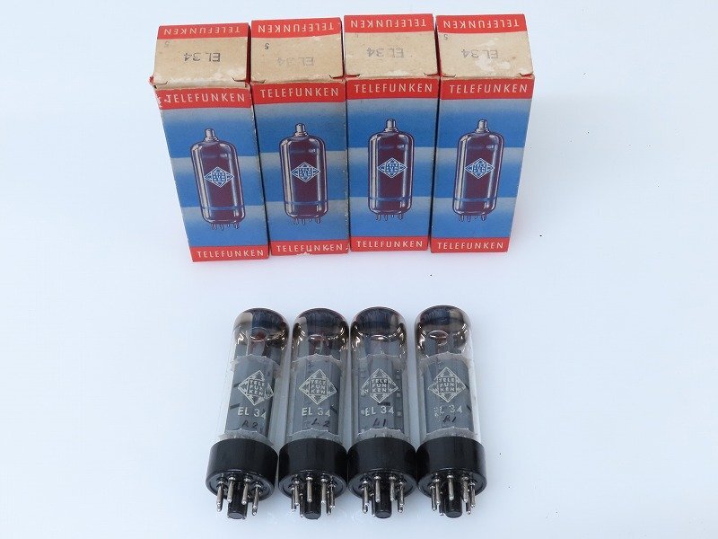 Yahoo!オークション -「telefunken el34」の落札相場・落札価格