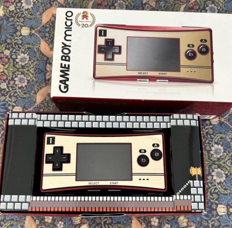 Yahoo!オークション -「20周年」(本体) (ゲームボーイミクロ)の落札